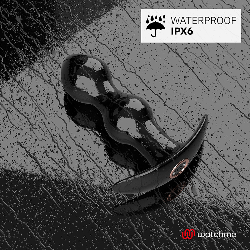 WATCHME CONTROL REMOTO PLUG VIBRADOR ANAL TIBERIO