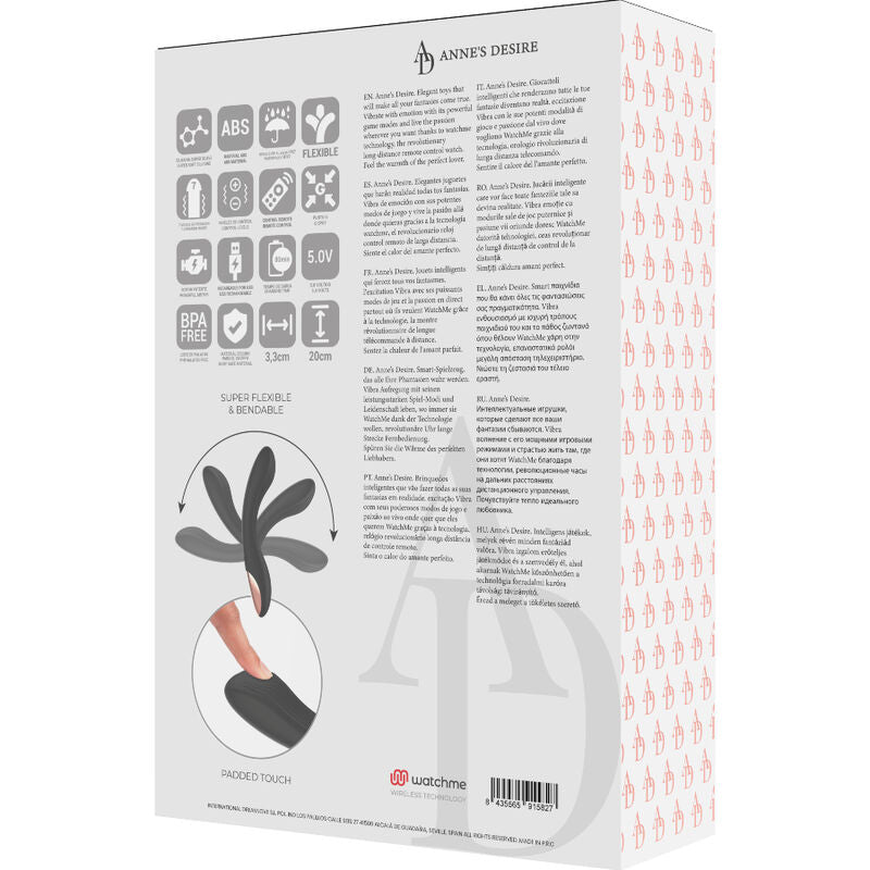 URVE CONTROL REMOTO TECNOLOGÍA WATCHME NEGRO / GOLD