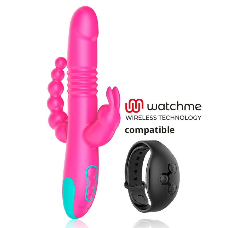 DONALD TRIPLE ESTIMULACIÓN: ANAL, PUNTO G & CLÍTORIS COMPATIBLE CON WATCHME WIRELESS TECHNOLOGY