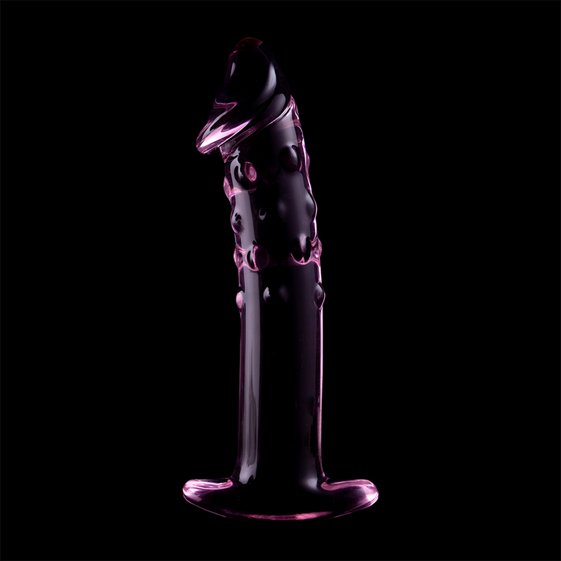 NEBULA SERIES BY IBIZA - MODELO 19 DILDO CRISTAL ROSA 18.5 CM -O- 4 CM