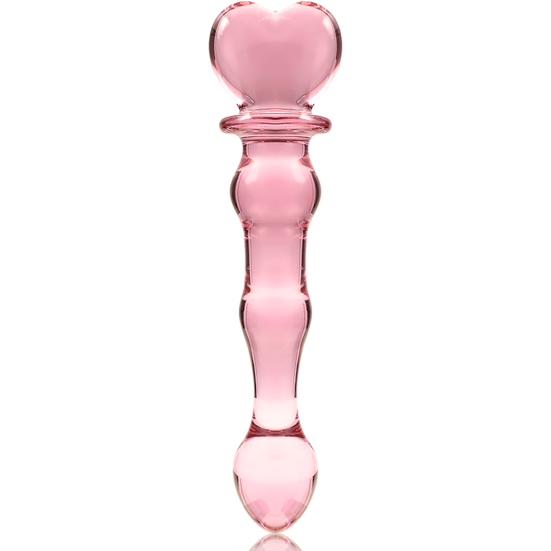 NEBULA SERIES BY IBIZA - MODELO 21 DILDO CRISTAL ROSA 20.5 CM -O- 3.5 CM