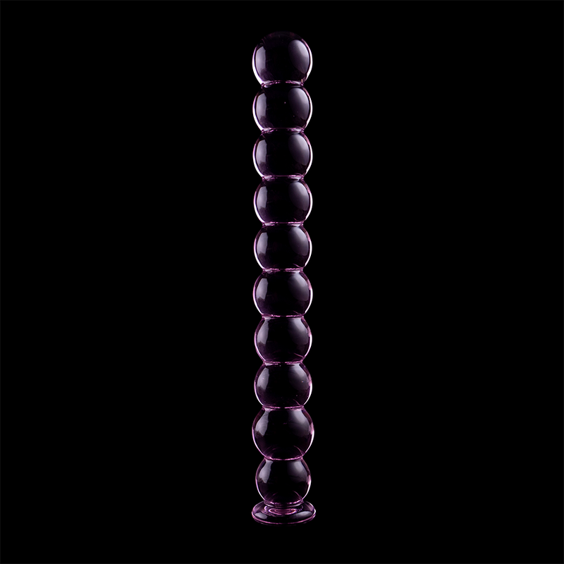 NEBULA SERIES BY IBIZA - MODELO 22 DILDO CRISTAL ROSA 21.5 CM -O- 2.5 CM