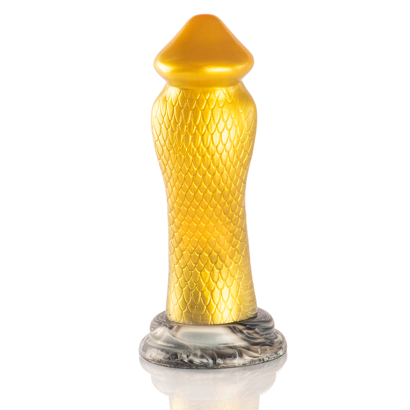 DRAKON DILDO COBRA AMARILLA