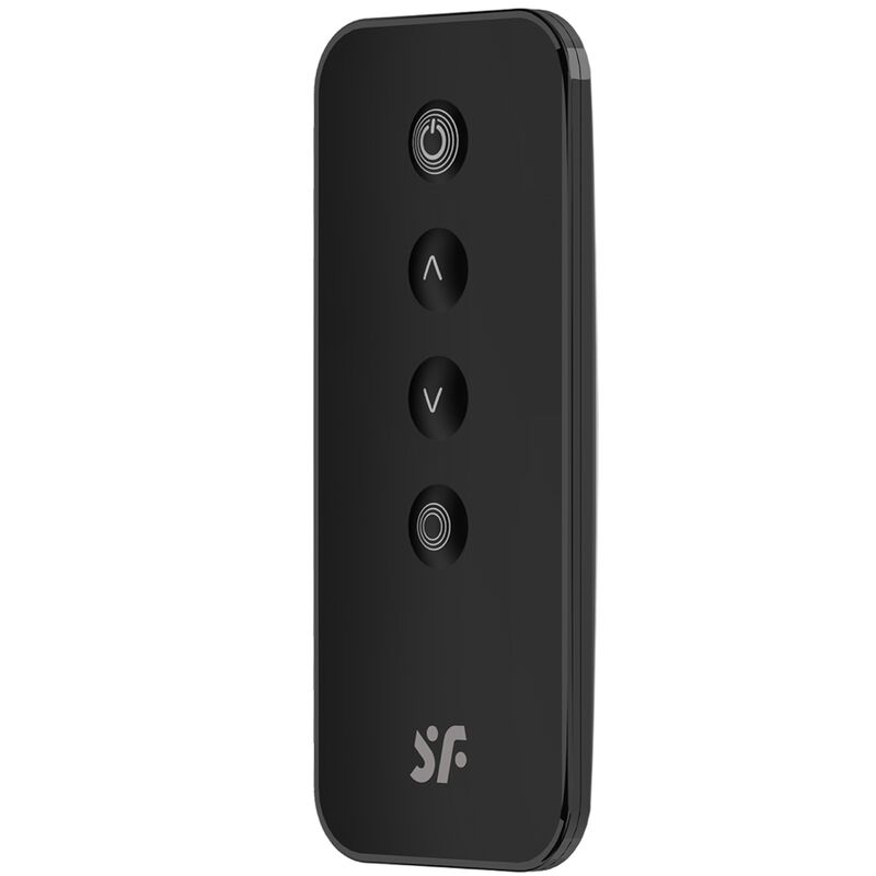 RIBBED PETAL ESTIMULADOR PUNTO G CONTROL REMOTO NEGRO APP GRATUITA