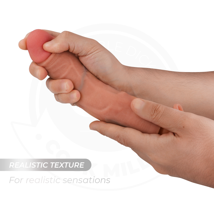 COCK MILLER - DILDO HIPERREALÍSTICO Y VIBRACIÓN CON CONTROL REMOTO 21,5 CM