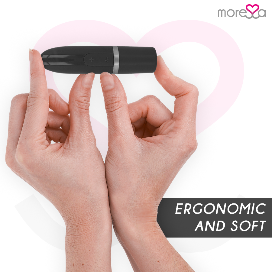 IVY MASAJEADOR SIMULADOR LABIAL DE VIAJE NEGRO Y ROSA